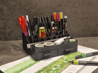 Desk Organizer with or without caliper stand
