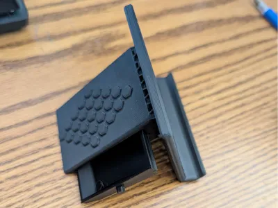 Organizer + Phone Stand (Hidden Drawer)