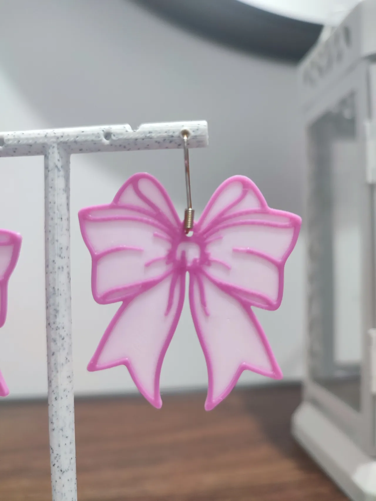 Aretes Lazo Cotton Candy view 4