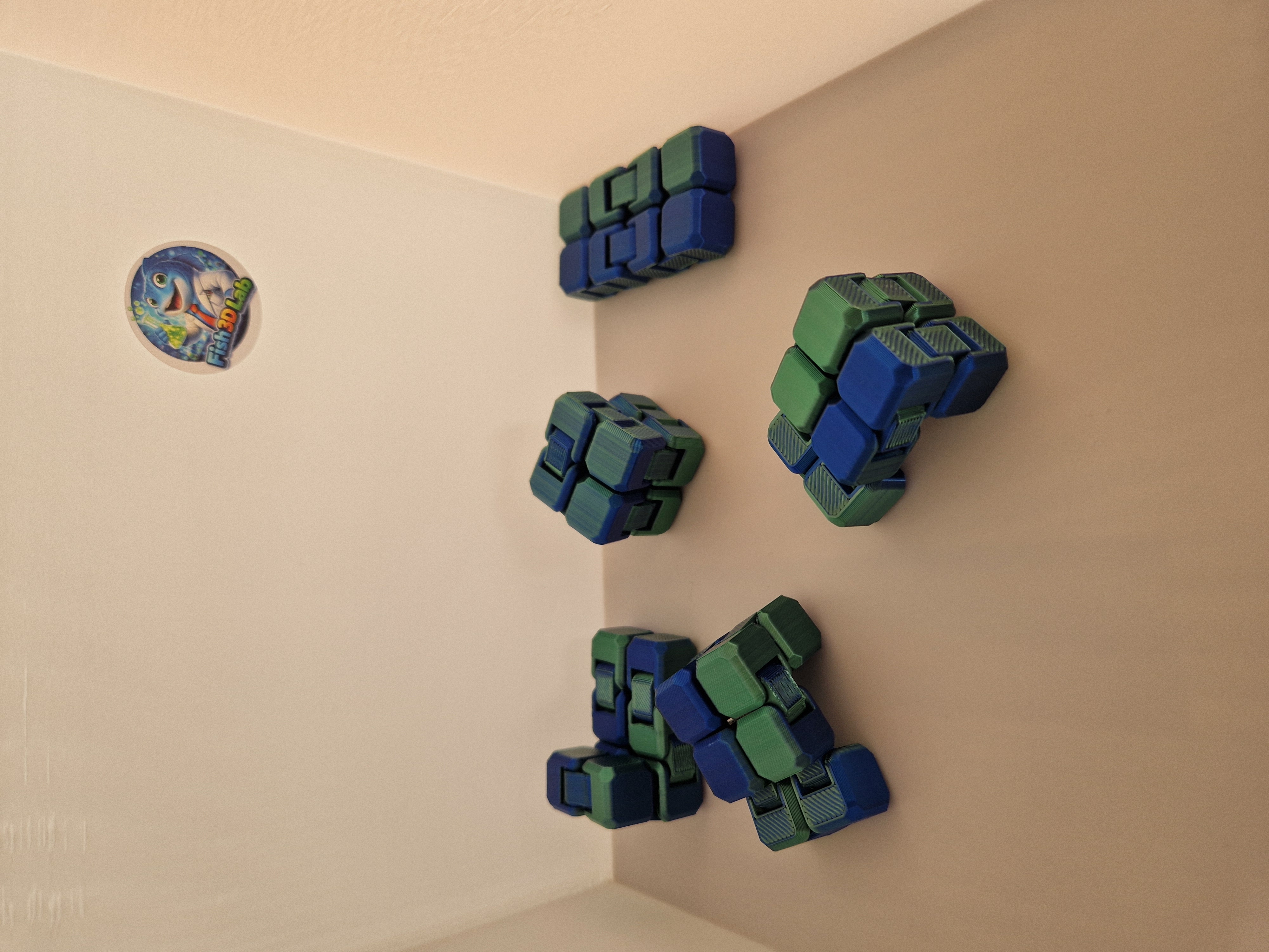 Miniatura 12 do modelo 3D Mini Fidget Cube