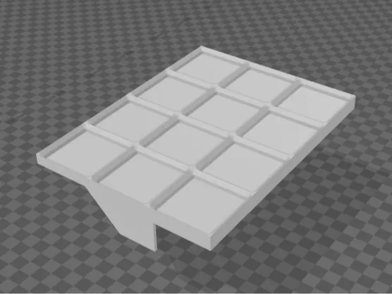 Artillery sidewinder x4 gantry gridfinity toolbox