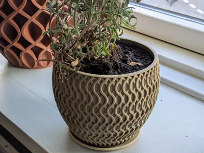 Wave Flower Planter