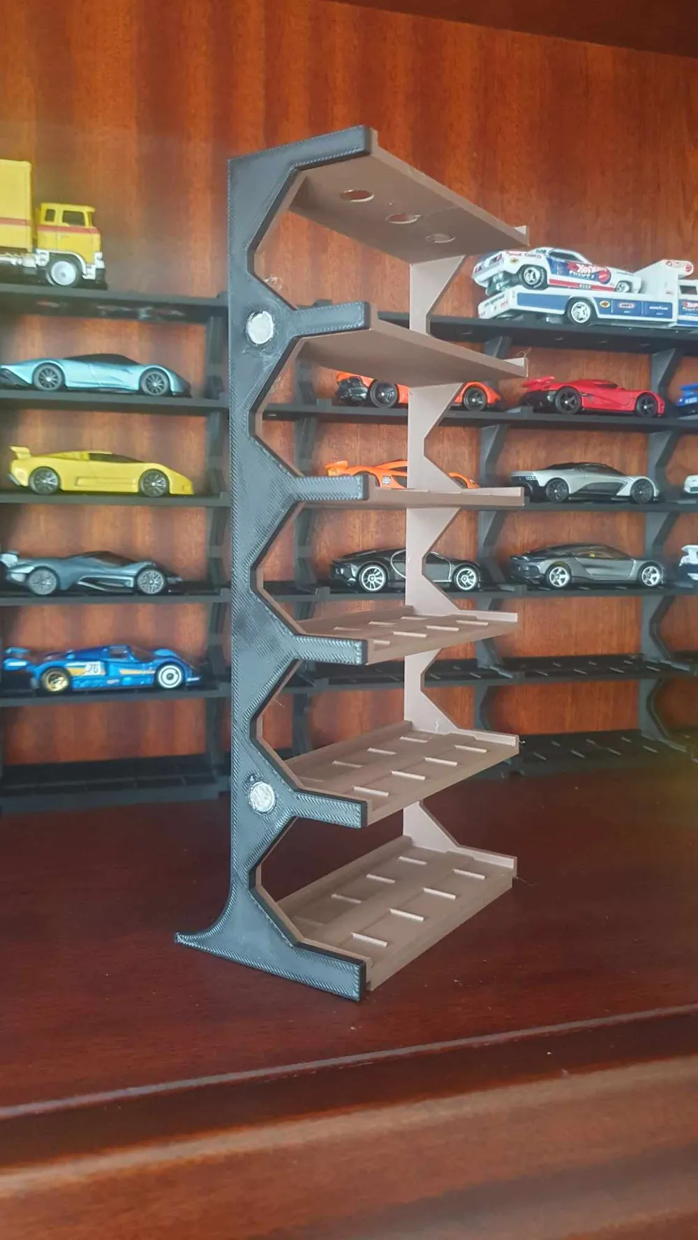 1:64 scale model car rack - Free 3D Print Model - MakerWorld