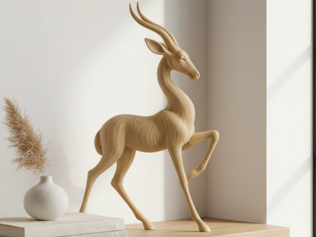 Gazelle Statue 