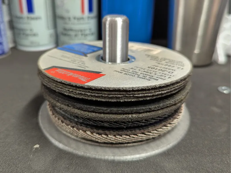 4 1/2" Angle Grinder Disk Organizer