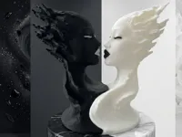 Harmony of Opposites – Concept Art Bust