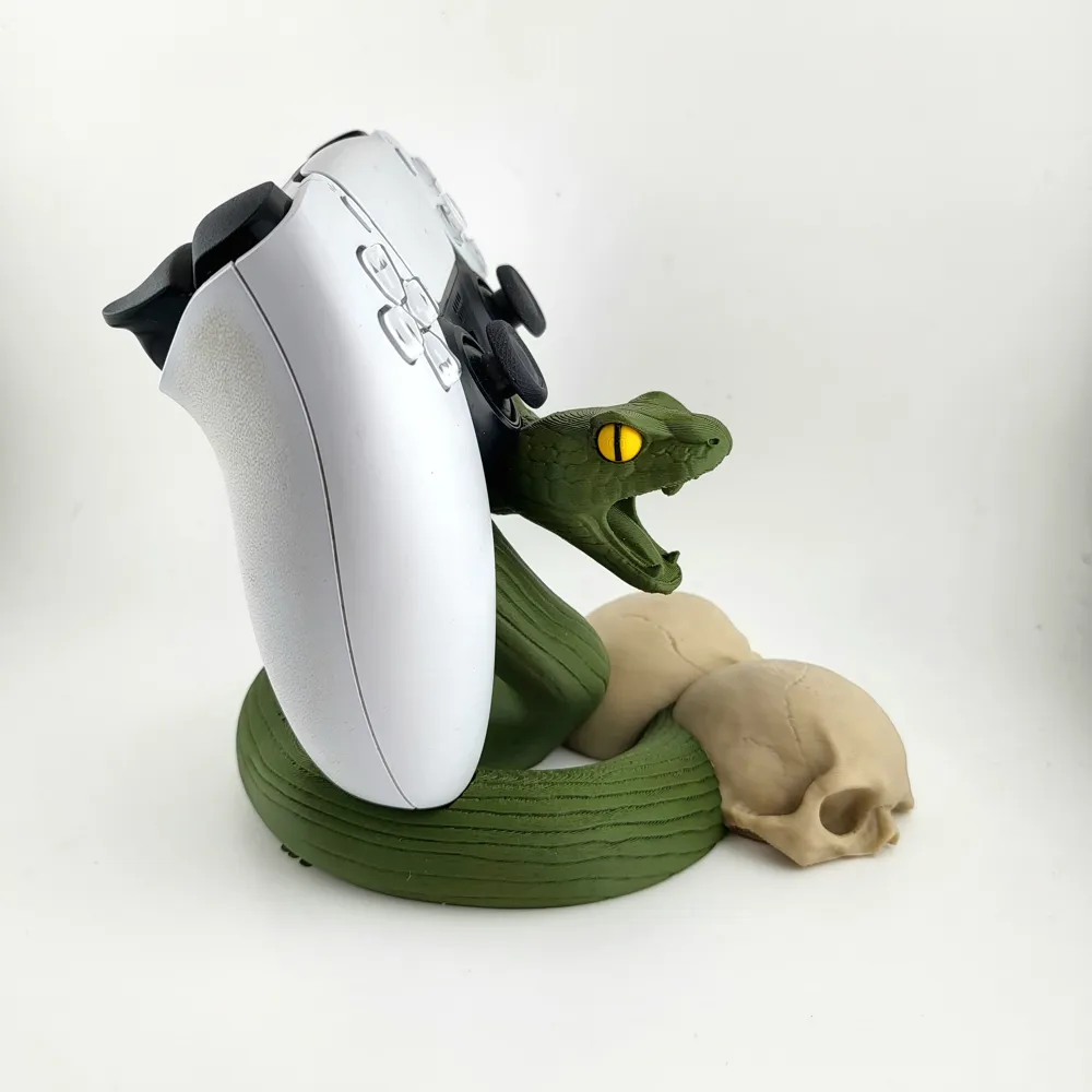 PS5 Controller Stand – PlayStation 5 Holder snake - Free 3D Print Model ...