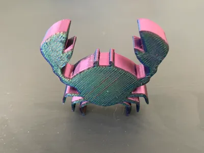 crab keychain