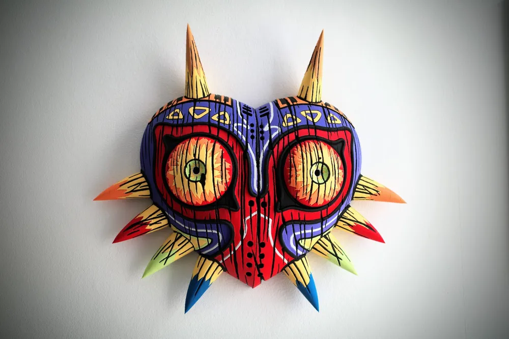 Multicolor Majora's Mask - Single AMS Version - Free 3D Print Model ...