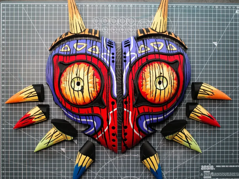 Multicolor Majora's Mask - Single AMS Version
