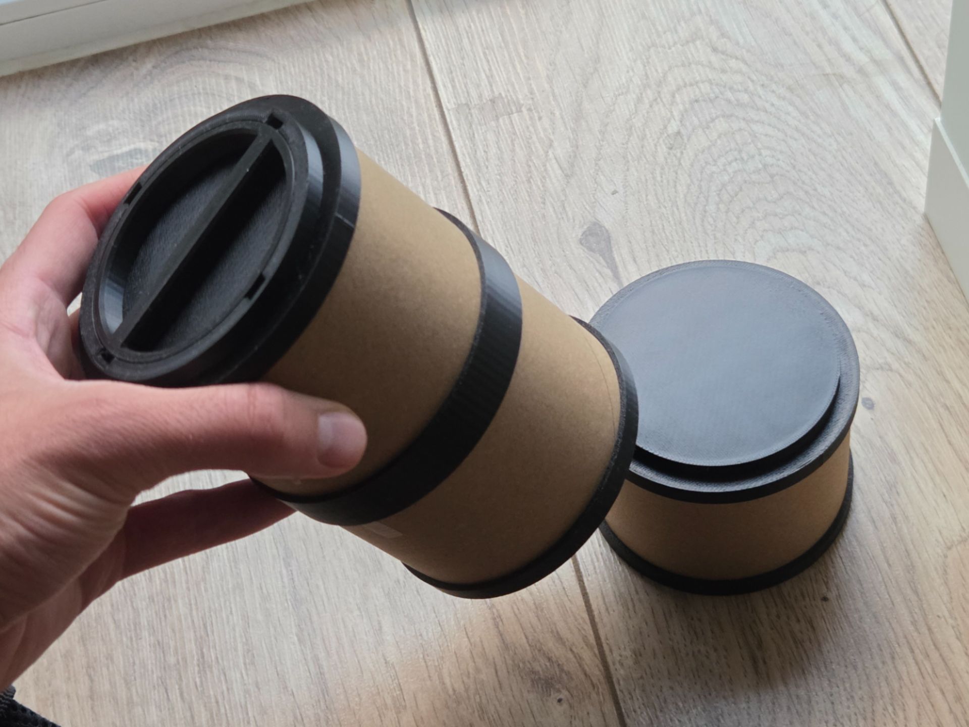 Stackable modular Filament spool recycling box