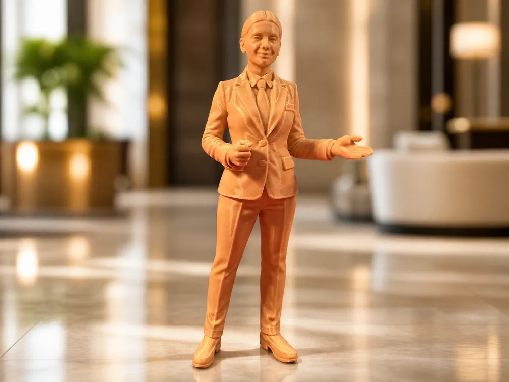 Figura decorativa: Anita Benn – Doctor Who Figure (1:10 Scale). Referencia del modelo original.