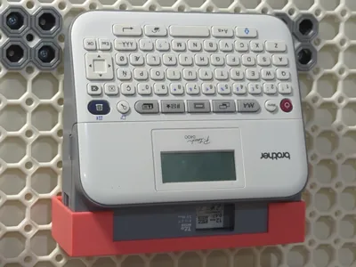 Brother P-Touch D400 labeler holder for Multiboard