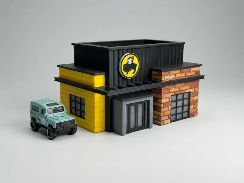 1/64 Buffalo Wild Wings Diorama