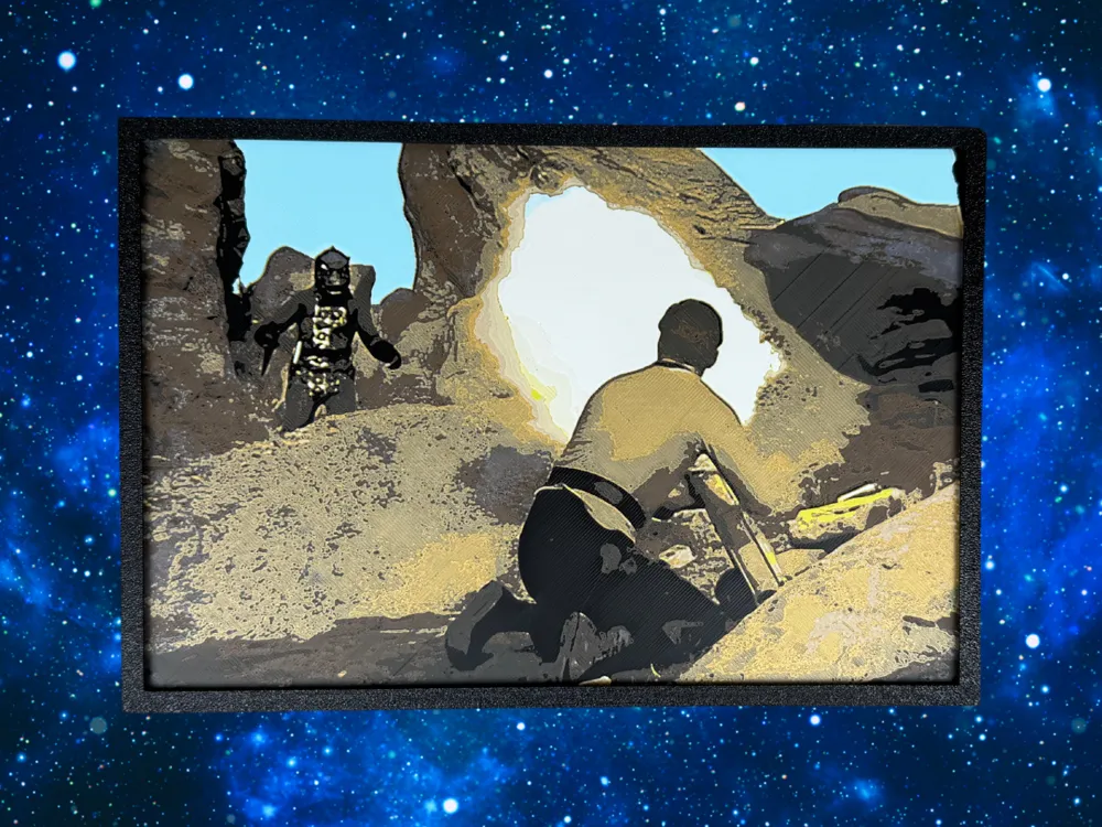 Star Trek - Captain Kirk and Gorn