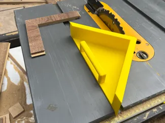 45 Degree Miter Sled/Jig - Dewalt Table Saw