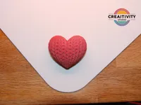 Petit cœur façon tricot pour la Saint-Valentin — photo 3
