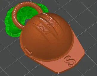 Worker Helmet - Hard Hat Keys