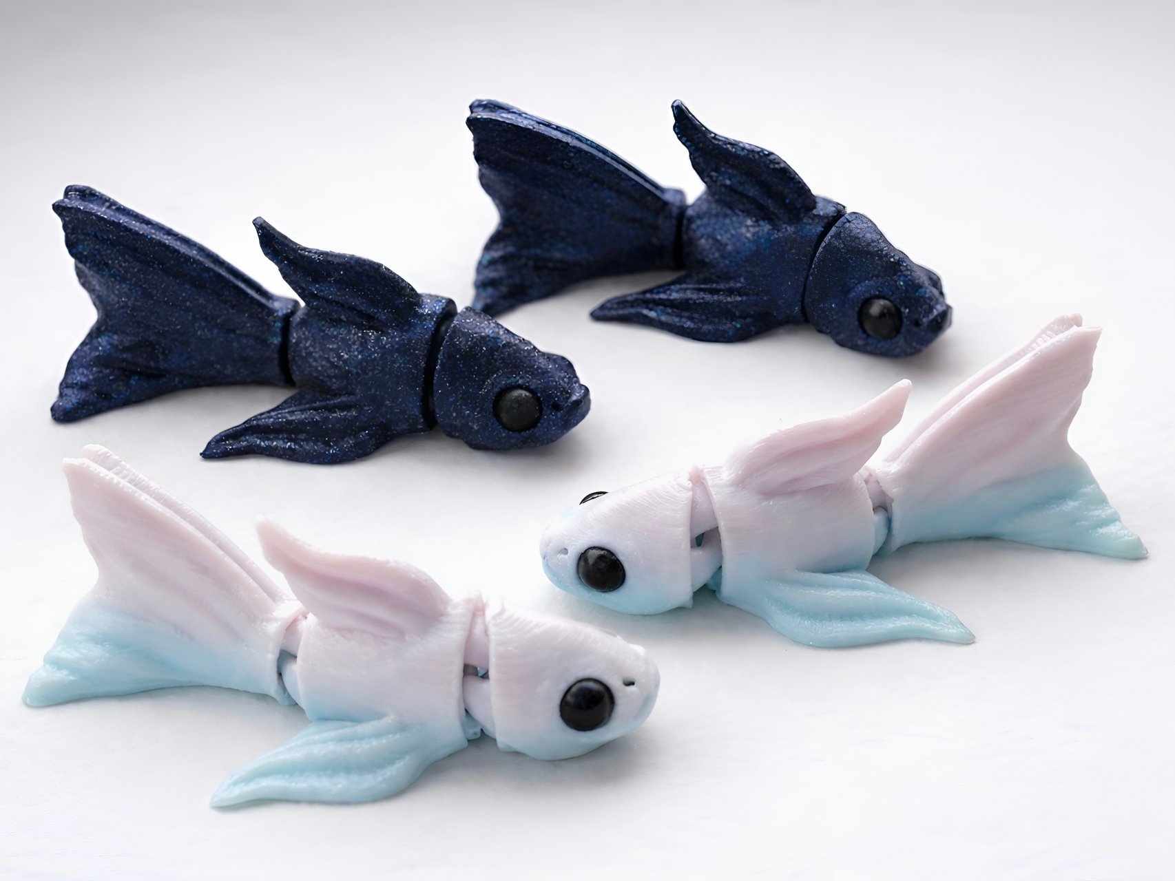 Articulated Fish Fidget | No Support Flexible Toy