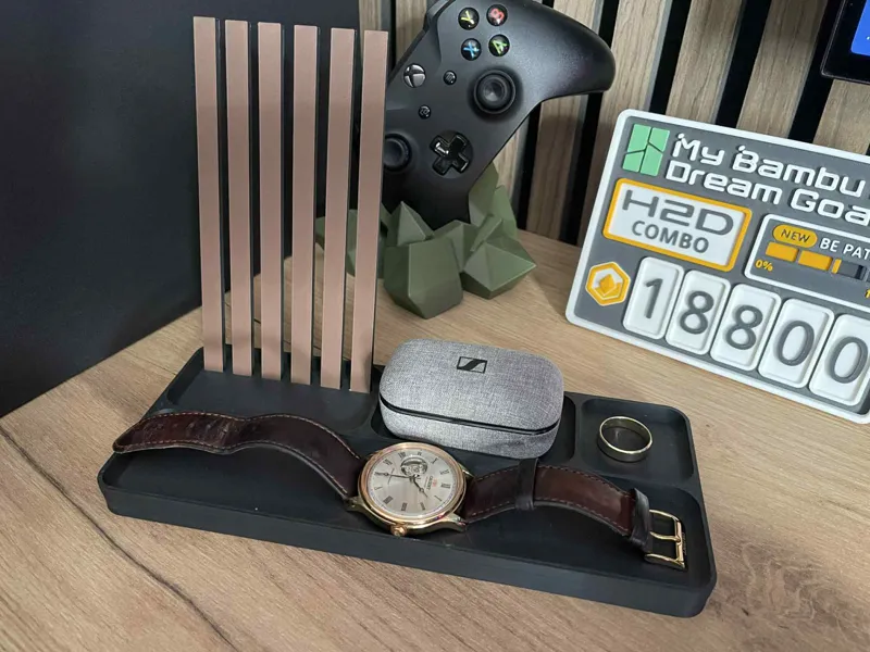 Phone holder with Lamellas