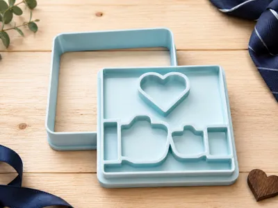 Father's Day Cookie Cutter TMJ
