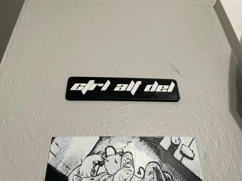CTRL ALT DEL