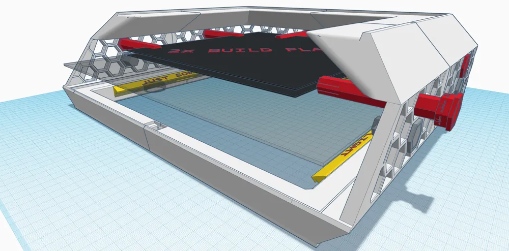 X3D-v2 Riser | Bambu Lab X1/P1 AMS Stand - Free 3D Print Model - MakerWorld
