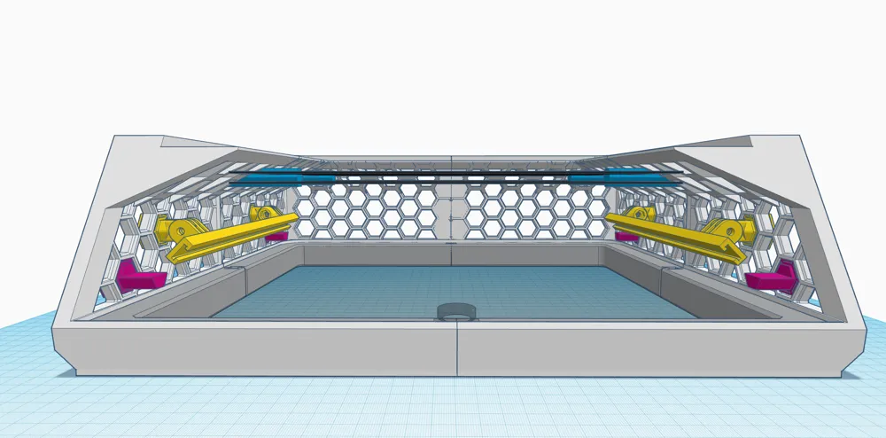 Ps1 V2 Riser X3D-v2 Riser | Bambu Lab X1/P1 AMS Stand - Free 3D Print Model - MakerWorld