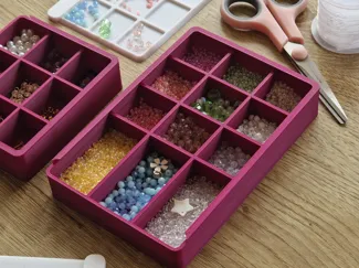 SLIDING Hobby / Beads Storage BOX