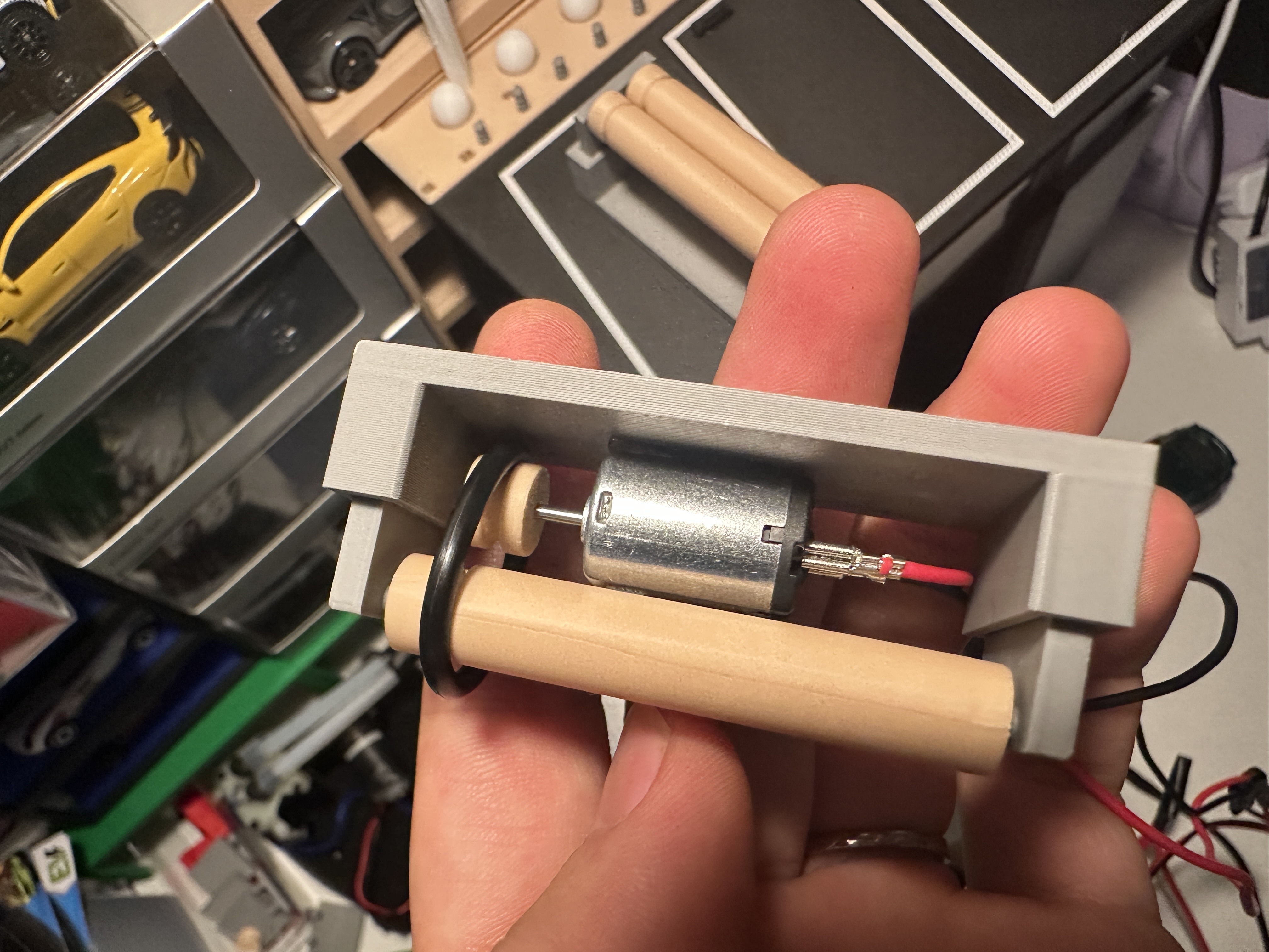 Miniatura 3 do modelo 3D 1比64汽车模型马力机开源，喜欢的小伙伴支持一下