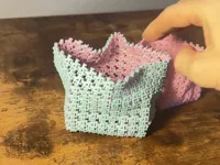 Boîte souple en tissu imprimé flexible — photo 1