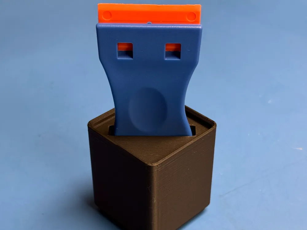Gridfinity Stand Up Plastic Scraper by rev - MakerWorld