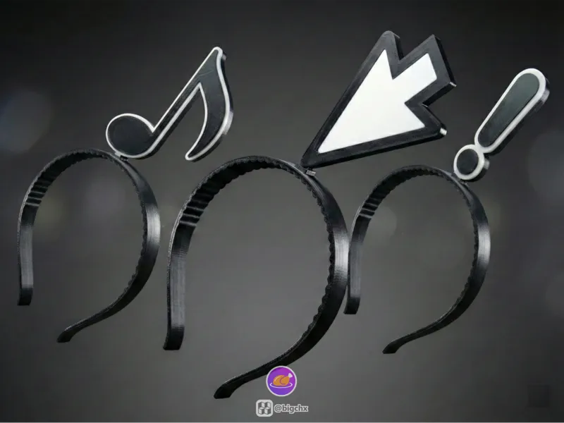 Funny Comic Style Headbands