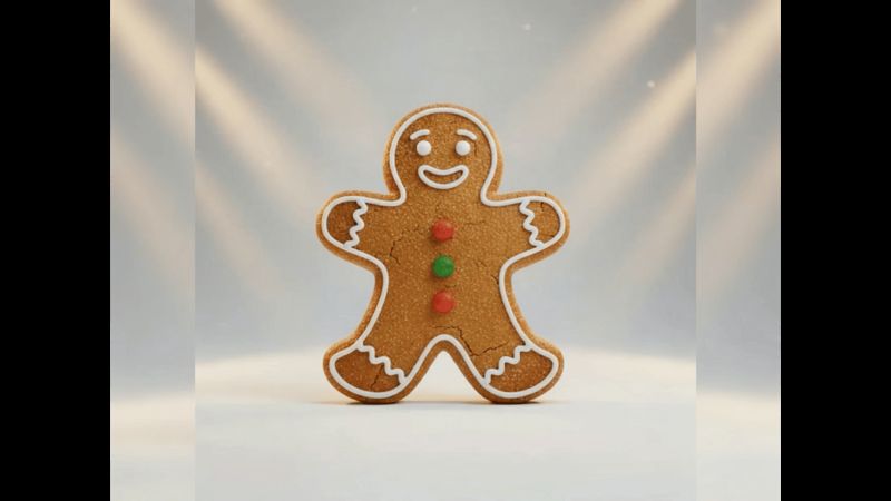 Amazing Gingerbread Man (Christmas Accessories) 