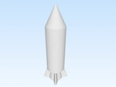 hand thrown missle