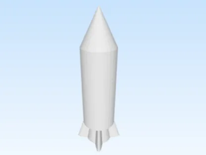hand thrown missle