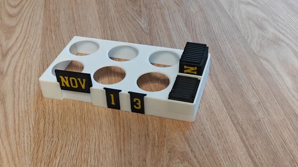 Refrigerator Egg Holder with Expiration Date by make.fix.create.repeat