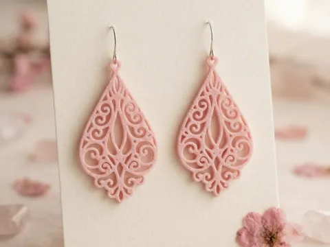 Pendientes: Boucles oreilles 608 — referencia de MakerWorld