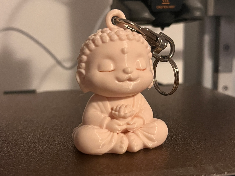 Cute Buddha Lucky Charm Keychain