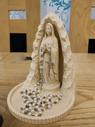 Bandeja organizadora: Our Lady of Lourdes Rosary Tray — vista de referencia 4