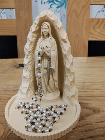 Bandeja organizadora: Our Lady of Lourdes Rosary Tray — vista de referencia 3