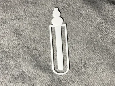 Snowman Bookmark