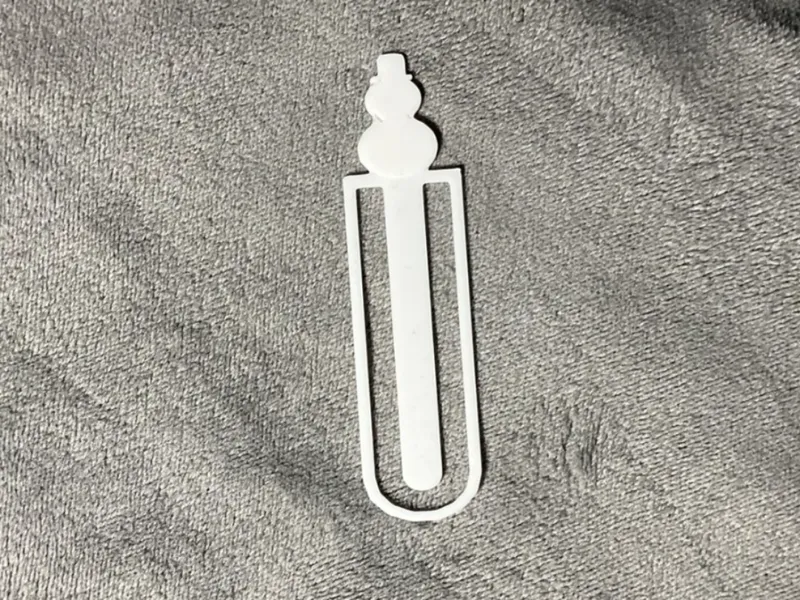 Schneemann Lesezeichen