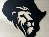 Décoration murale lion d'Afrique — photo 2