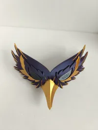 边缘金色拆分版本 0.2mm 层高, 2 层墙, 15% 填充