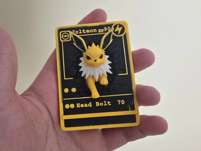 3d Jolteon Pop-Up TCG Card