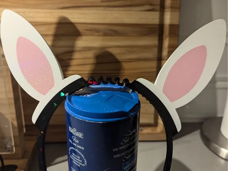 Bunny Ears for 5 Magnet Modular Headband