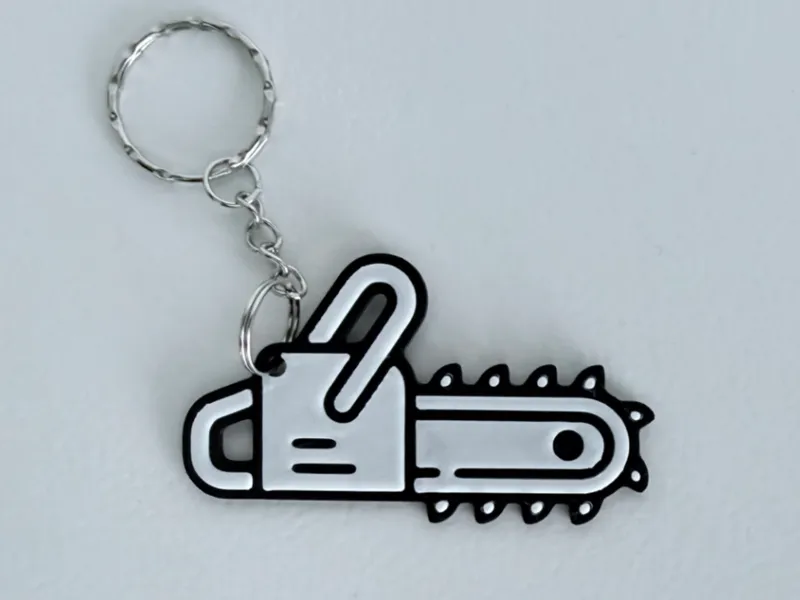 Chainsaw Keychain
