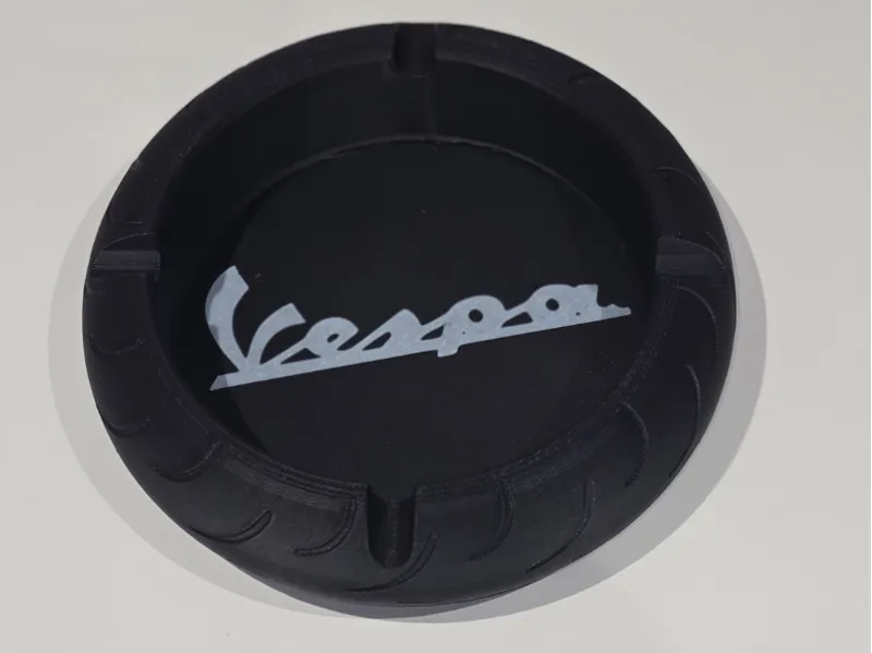 Vespa Motorrad Aschenbecher