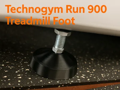 Technogym Run 900 treadmill foot